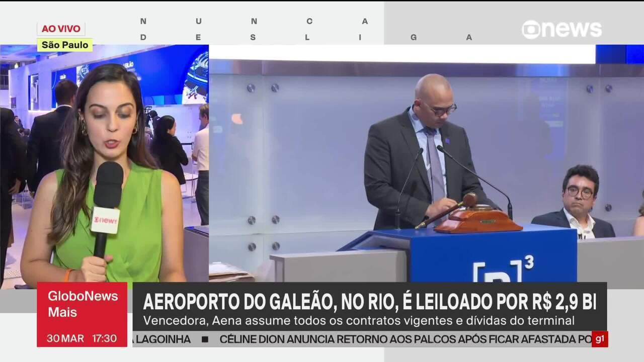 Aena vence leilão do Aeroporto do Galeão